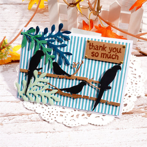 Inlovearts The Parrots Metal Cutting Dies