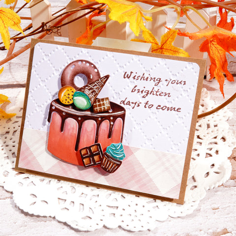 Inlovearts Little Desserts Metal Cutting Dies
