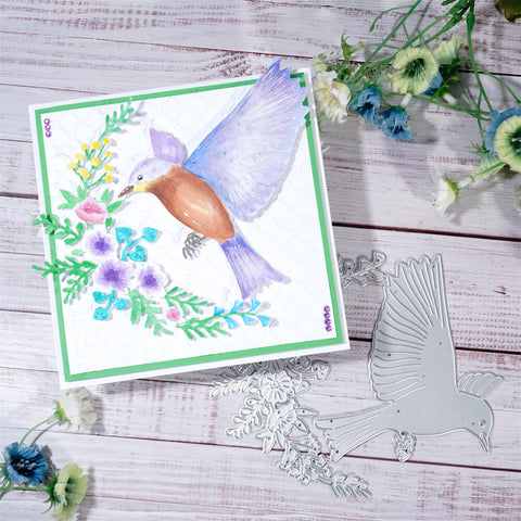 Inlovearts Flying Bird Cutting Dies