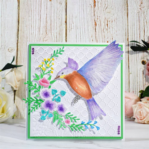 Inlovearts Flying Bird Cutting Dies
