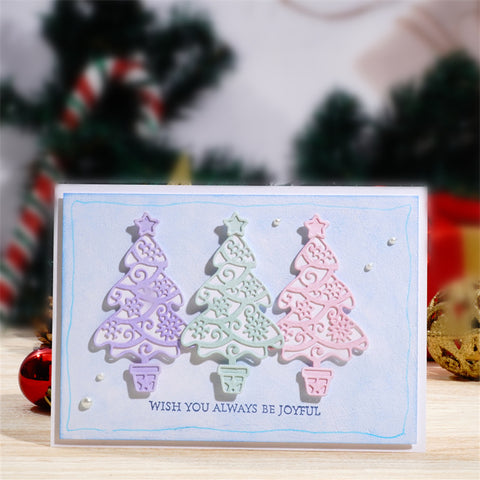 Inloveartshop Little Christmas Tree Cutting Dies