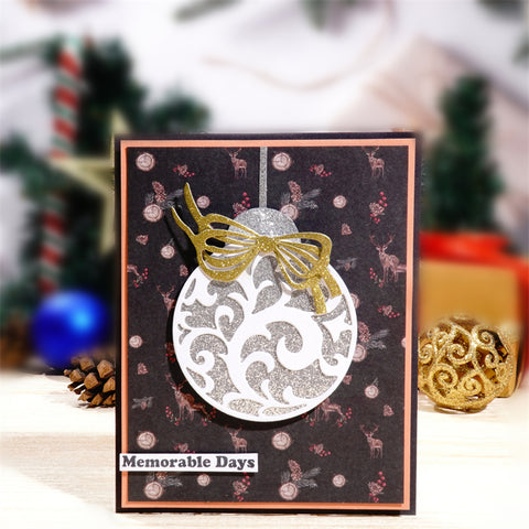 Inlovearts Christmas Decoration Background Cutting Dies