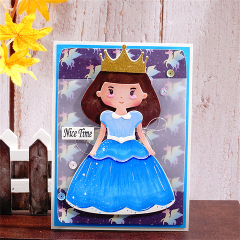 Inlovearts Princess and Dwarfs Metal Cutting Dies