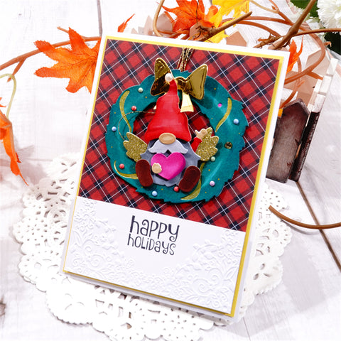 Inlovearts Gnome and Christmas Garland Cutting Dies