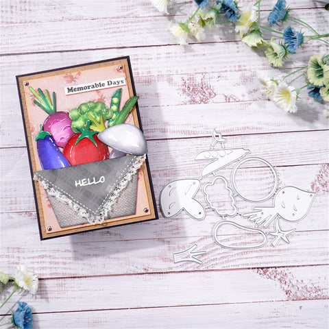 Inlovearts Vegetable Set Metal Cutting Dies