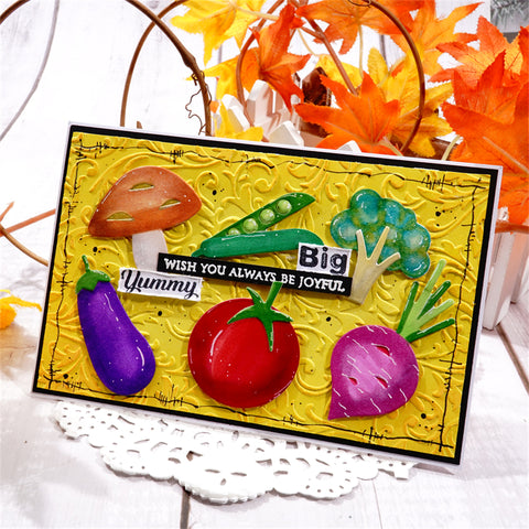 Inlovearts Vegetable Set Metal Cutting Dies