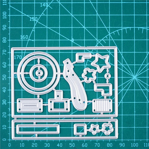 Inloveartshop Creative Camera Decor Border and Frame Cutting Dies