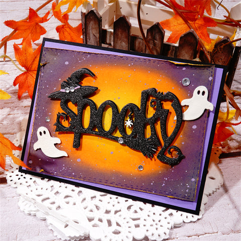 Inlovearts "Spooky" Word Metal Cutting Dies