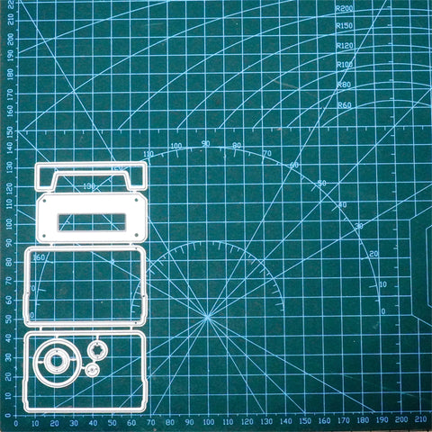 Inlovearts Magnetic Tape Metal Cutting Dies