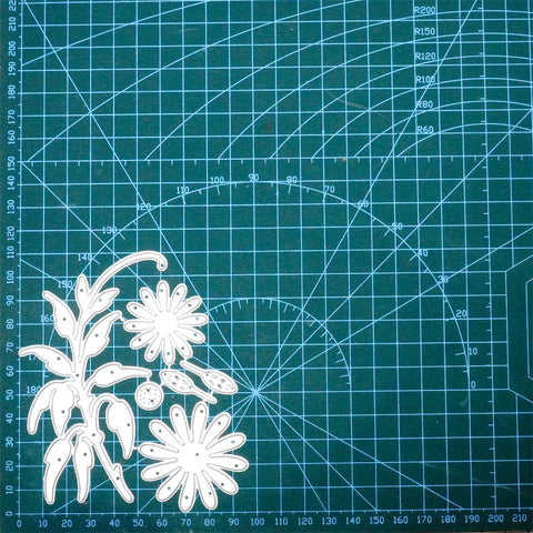 Inlovearts Flower With Multiple Petals Cutting Dies