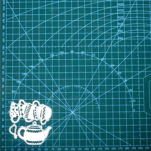 Inlovearts Stacking Teapots Cutting Dies
