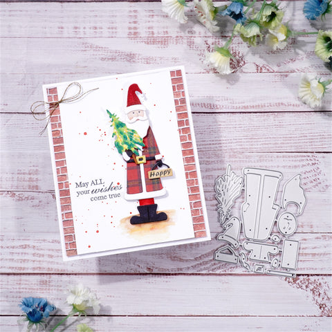 Inlovearts Santa Claus with Gifts Cutting Dies