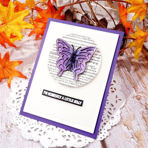 Inlovearts Creative Butterfly Combination Metal Cutting Dies