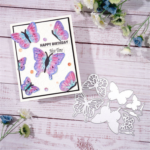 Inlovearts Creative Butterfly Combination Metal Cutting Dies