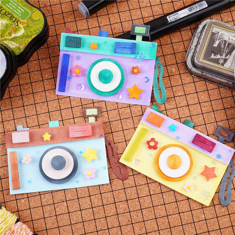 Inloveartshop Creative Camera Decor Border and Frame Cutting Dies