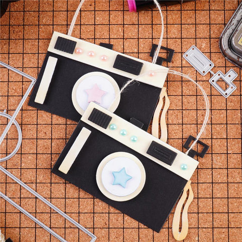 Inloveartshop Creative Camera Decor Border and Frame Cutting Dies