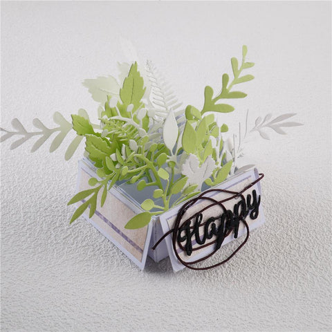 Inloveartshop Multiple Leaves Branches Nature Decor Cutting Dies