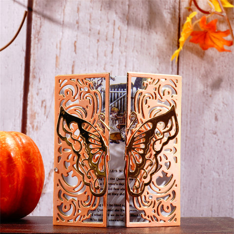 Inlovearts Foldable Butterfly Border Cutting Dies