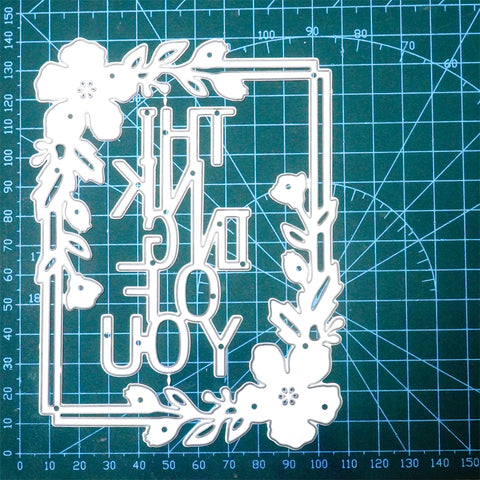 Inlovearts "THINKING OF YOU" Flower Frame Cutting Dies