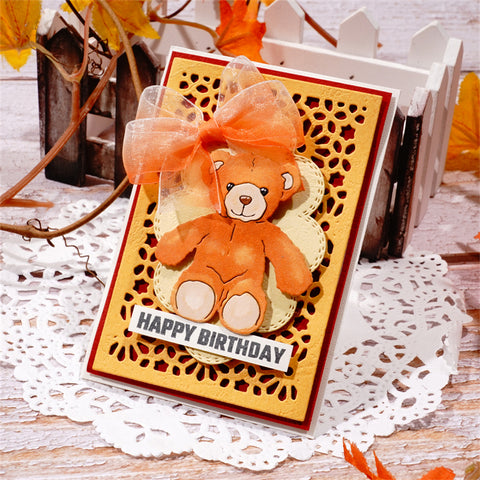 Inlovearts Hollow Cloud Background Board Cutting Dies