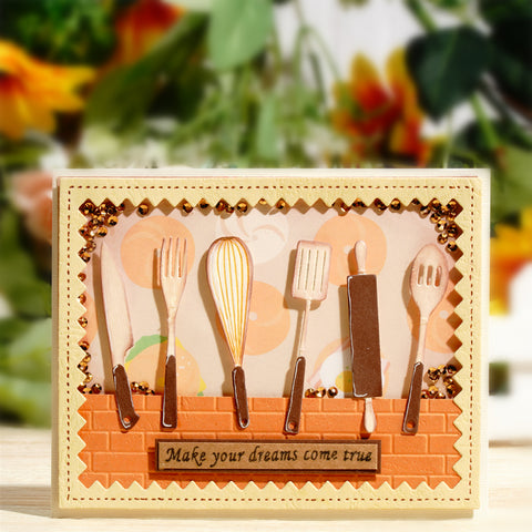 Inlovearts Kitchen Cooking Tool Set Cutting Dies