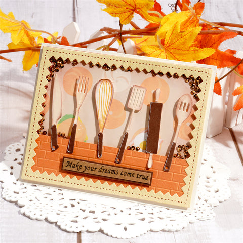 Inlovearts Kitchen Cooking Tool Set Cutting Dies