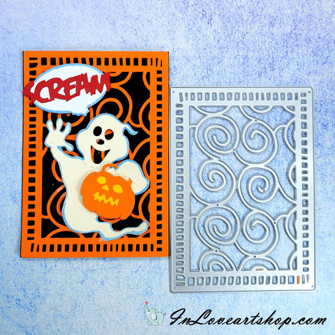 Circle Pattern Background Dies - Inlovearts