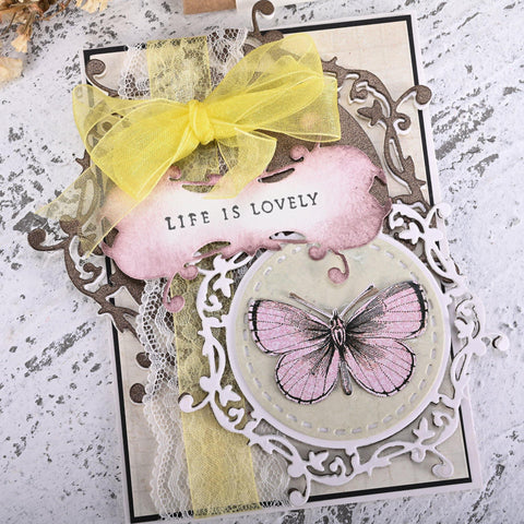 Vine Winded Frame Dies Set - Inlovearts