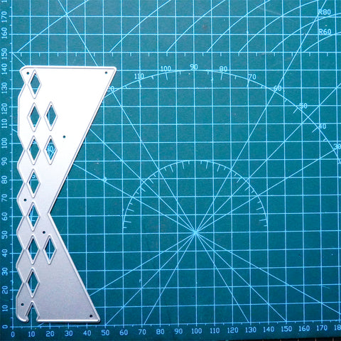 Inlovearts Diamond Border Cutting Dies
