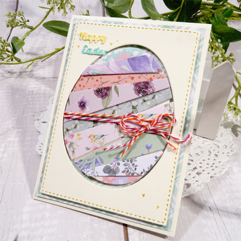 Inlovearts Easter Egg Metal Cutting Dies
