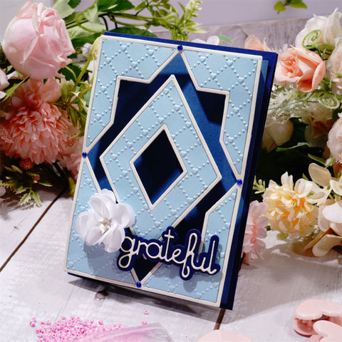 Inlovearts Geometric Patterns Background Cutting Dies
