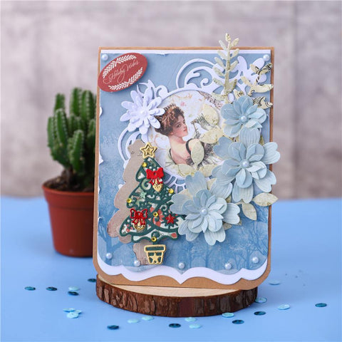 Little Christmas Tree Cutting Dies - Inlovearts