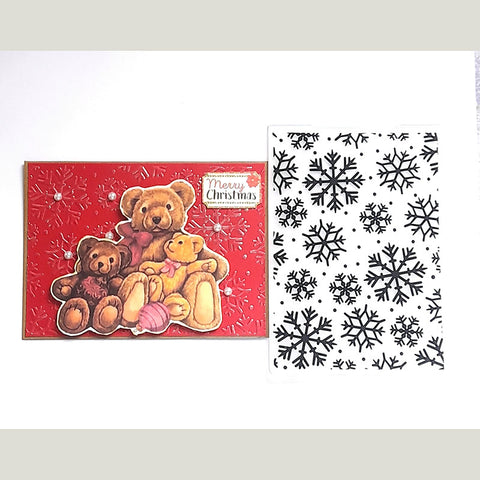 Inlovearts Snowflake Emboss Folders