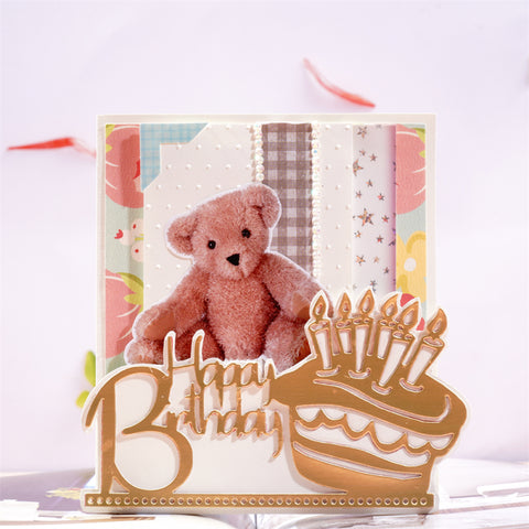 Inloveartshop "Happy Birthday" Cutting Dies