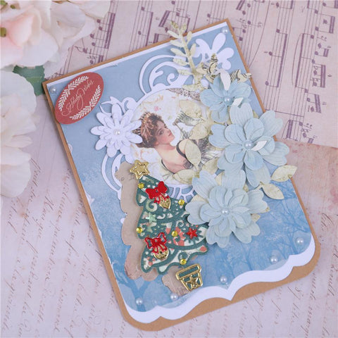 Little Christmas Tree Cutting Dies - Inlovearts