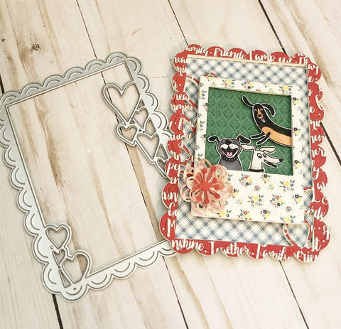 Heart Decor Frame Dies - Inlovearts