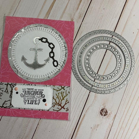 Stackable Spiral Pattern Circle Dies - Inlovearts