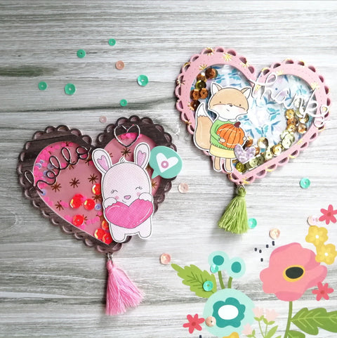 Stackable Hearts Nesting Dies - Inlovearts