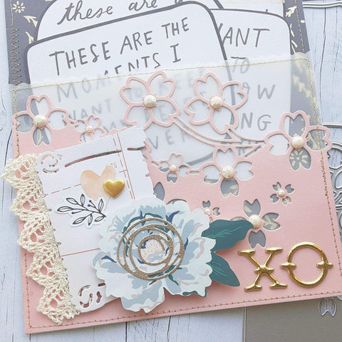 Four-Leaf Clover Frame Decor Dies - Inlovearts