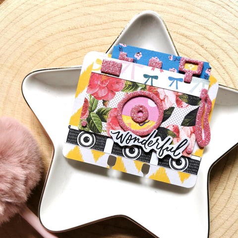 Inloveartshop Creative Camera Decor Border and Frame Cutting Dies