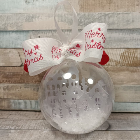 Inloveartshop Christmas Tree and Village Scenes Cutting Dies