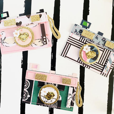 Inloveartshop Creative Camera Decor Border and Frame Cutting Dies