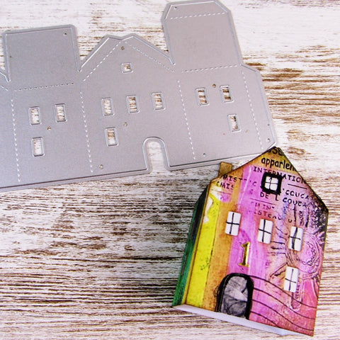 3D House Shaped Desktop Decoration Dies - Inlovearts