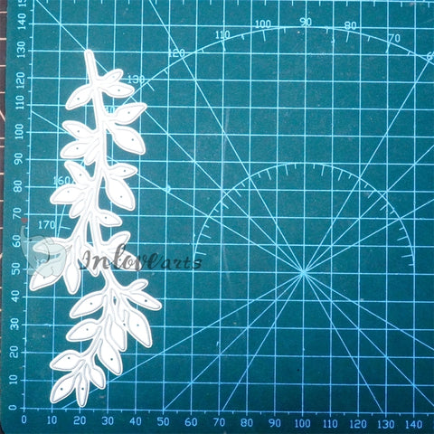 Inlovearts A Branch of Leaves Cutting Dies
