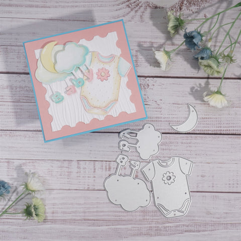 Inlovearts Baby Clothes Cutting Dies