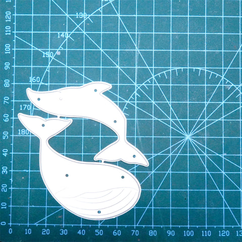Inlovearts Blue Whale Cutting Dies