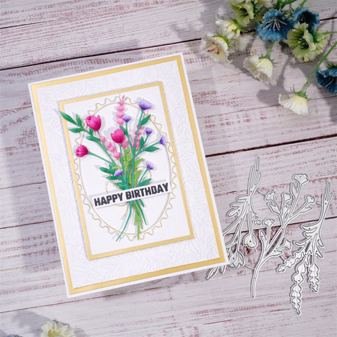 Inlovearts Bouquet of Flowers Cutting Dies