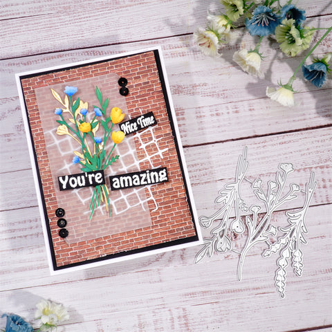 Inlovearts Bouquet of Flowers Cutting Dies