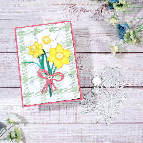 Inlovearts Bouquet of Flowers Cutting Dies