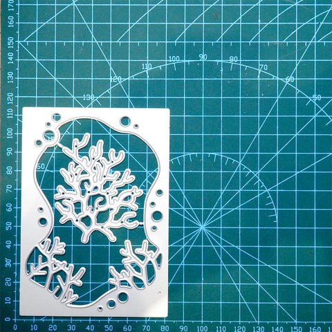 Inlovearts Marine Life Background Board Set Cutting Dies